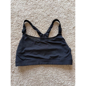 Athleta Black Sports Bra Large D-DD